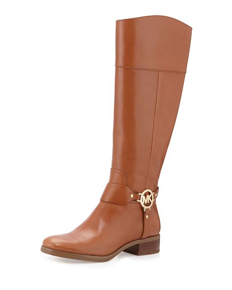 michael kors fulton brown shoes|Michael Kors ladies brown shoes.